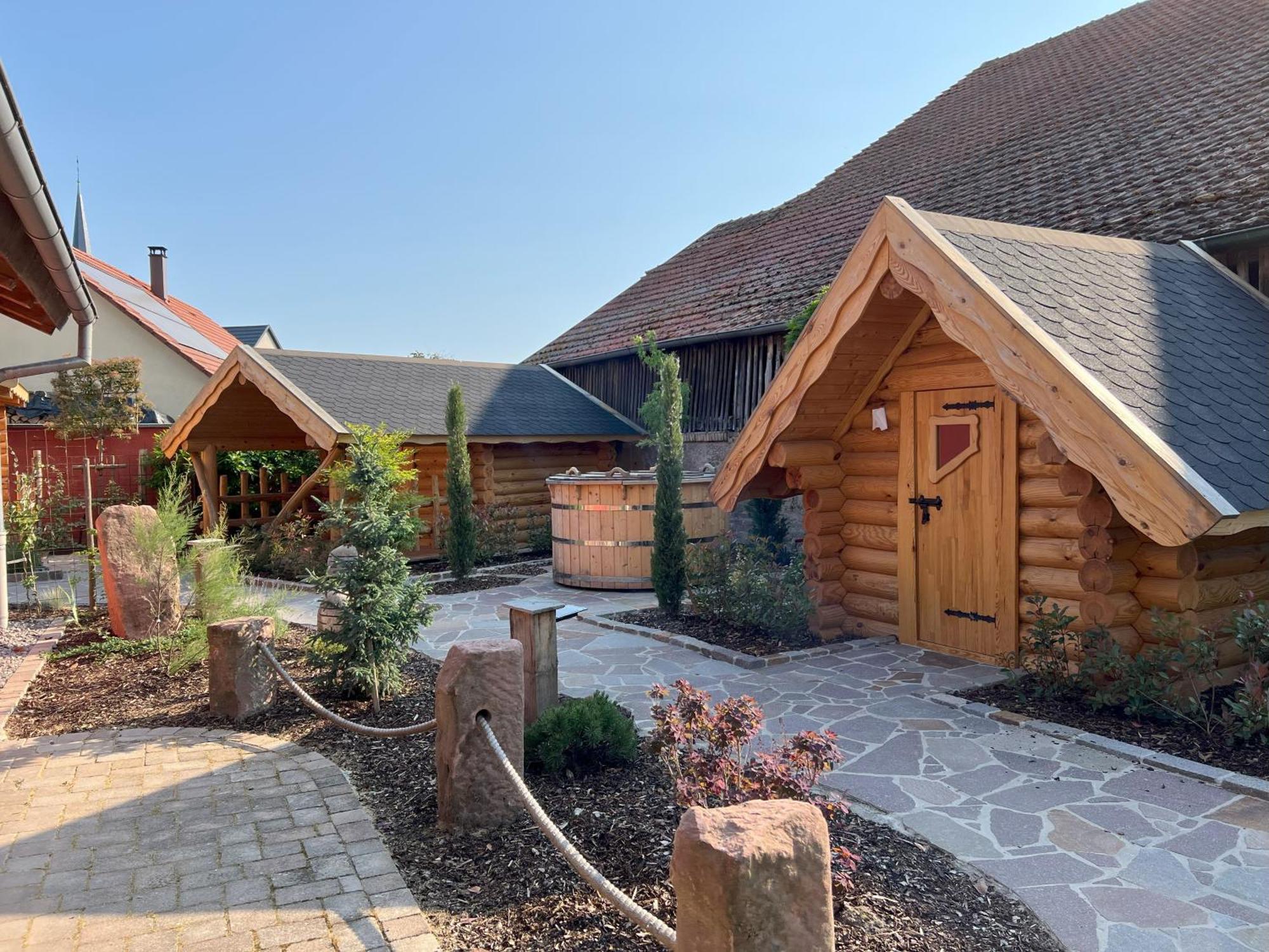 Les Authentics - Le Domaine D'Autrefois & Spa Bolsenheim Exteriör bild